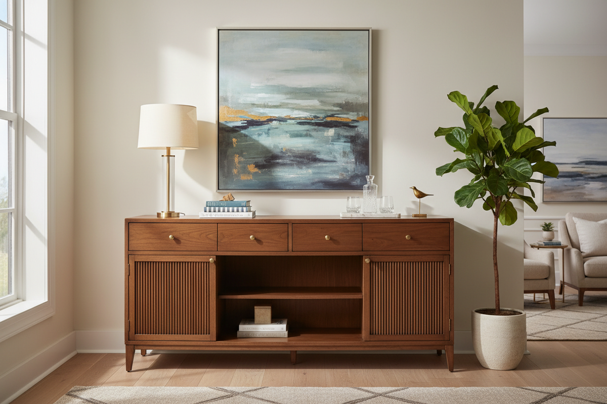 Elegant Storage Solutions with a Dresser Buffet