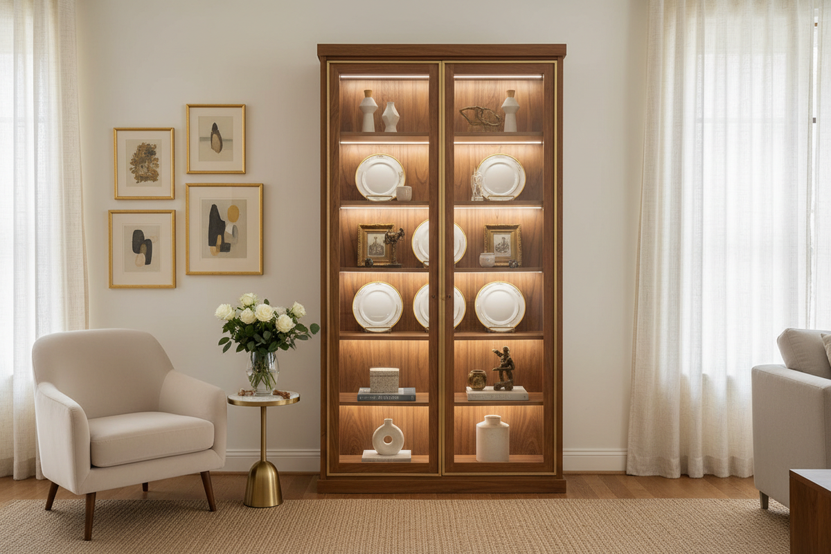 Elegant Ways to Elevate Your Home with Stylish Display Cabinets