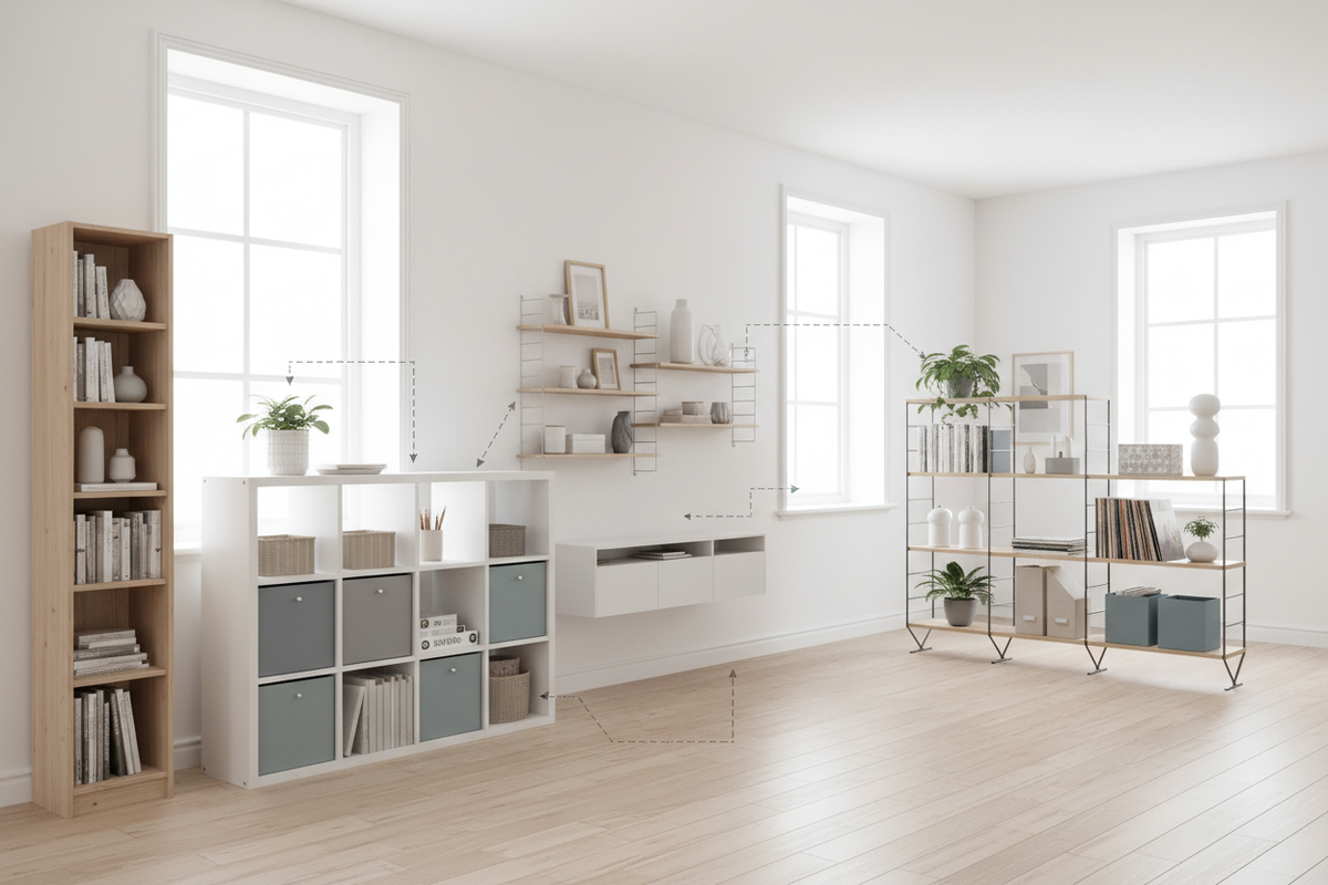 Finding the Perfect Fit: A Guide to Selecting the Right IKEA Shelving for Your Space