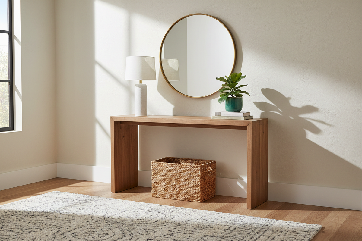 Finding the Sweet Spot: Why a 50 Inch Console Table Might Be Your Home’s Missing Piece