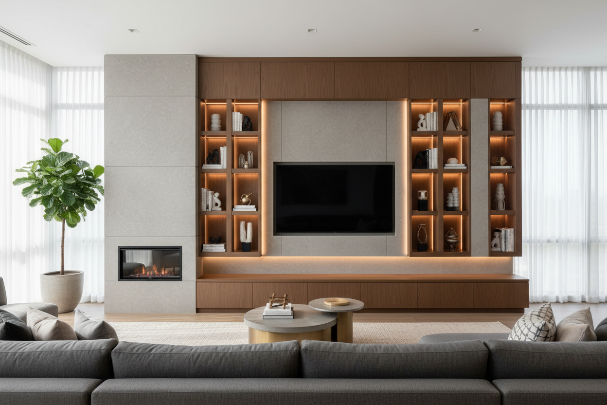 Modern Entertainment Center Wall Unit — Why It's Your Living Room's Missing Piece