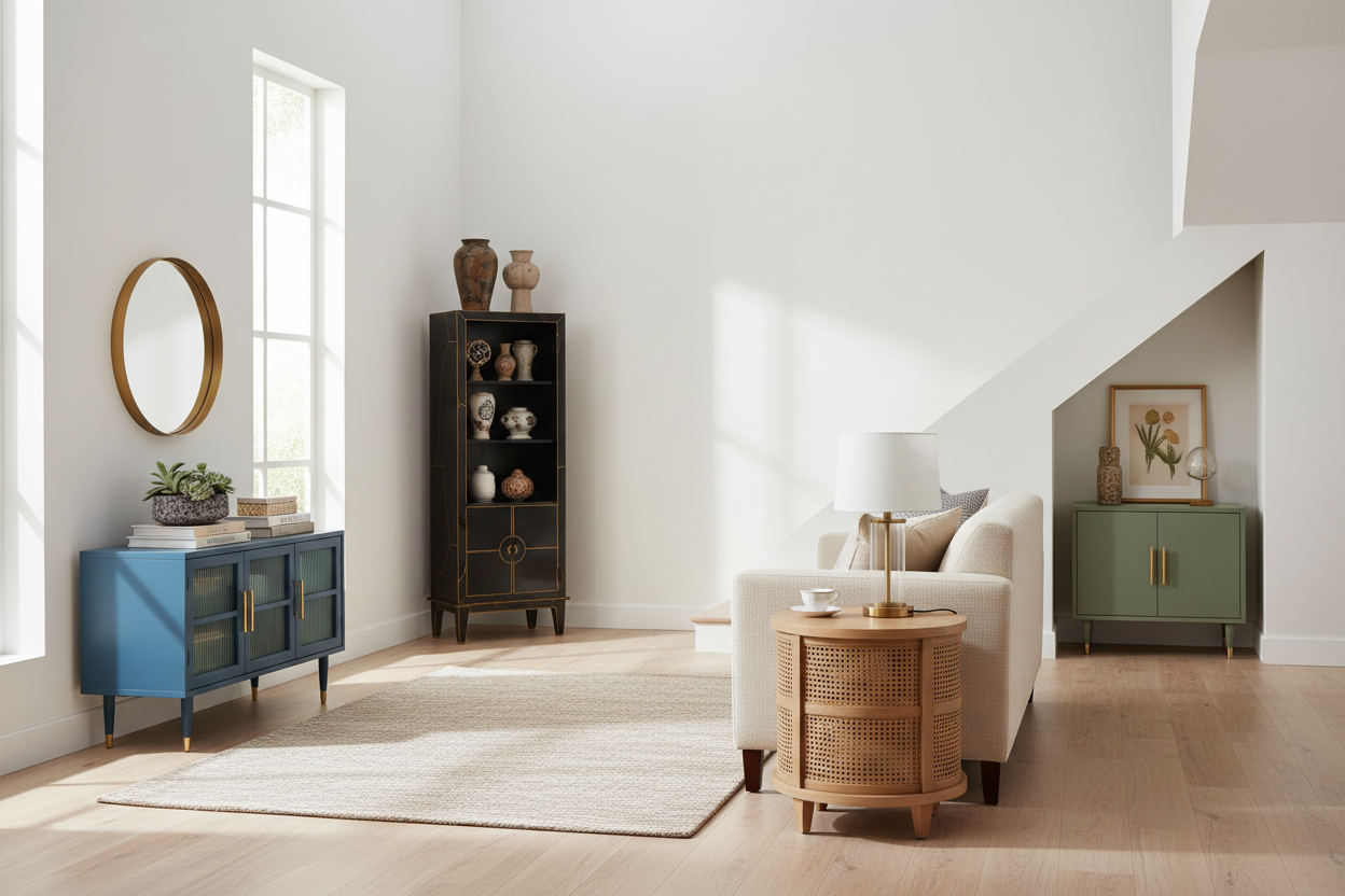 4 Places You Should Be Putting Accent Cabinets (But Aren't)