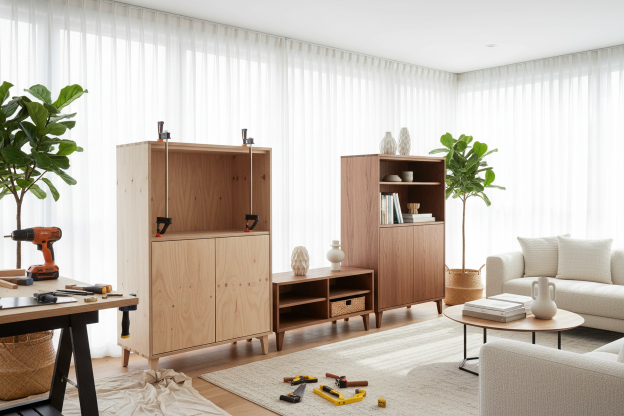 Here's How to Custom Build Cabinets Without a Fancy Woodshop