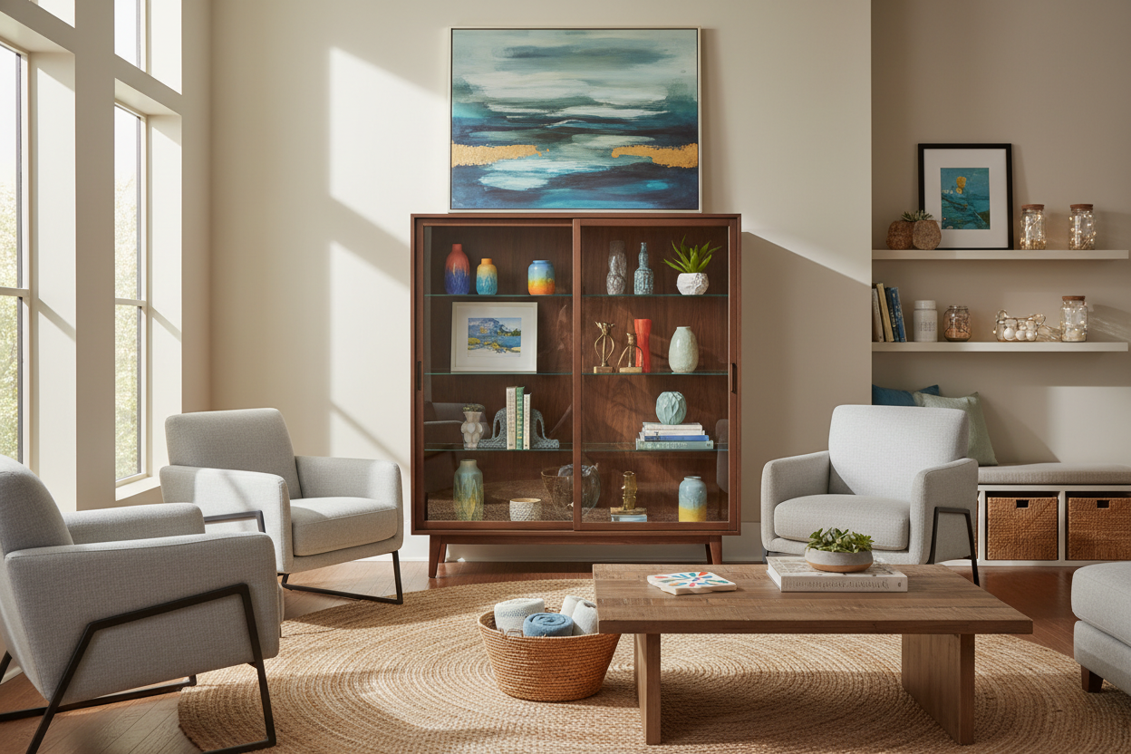 Why I Skipped Antiques for a Basic Curio Cabinet Lowes Sells