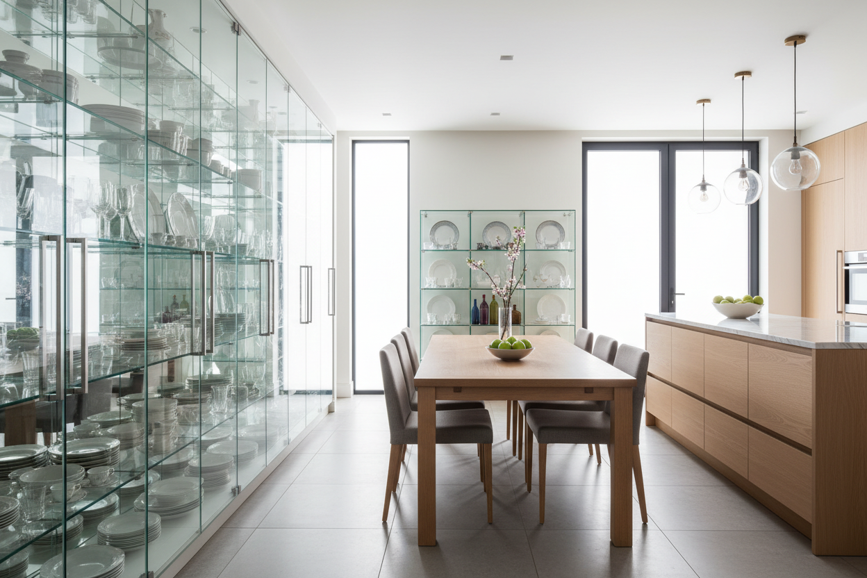 The Truth About Glass Crockery Storage Cabinets (And Fingerprints)