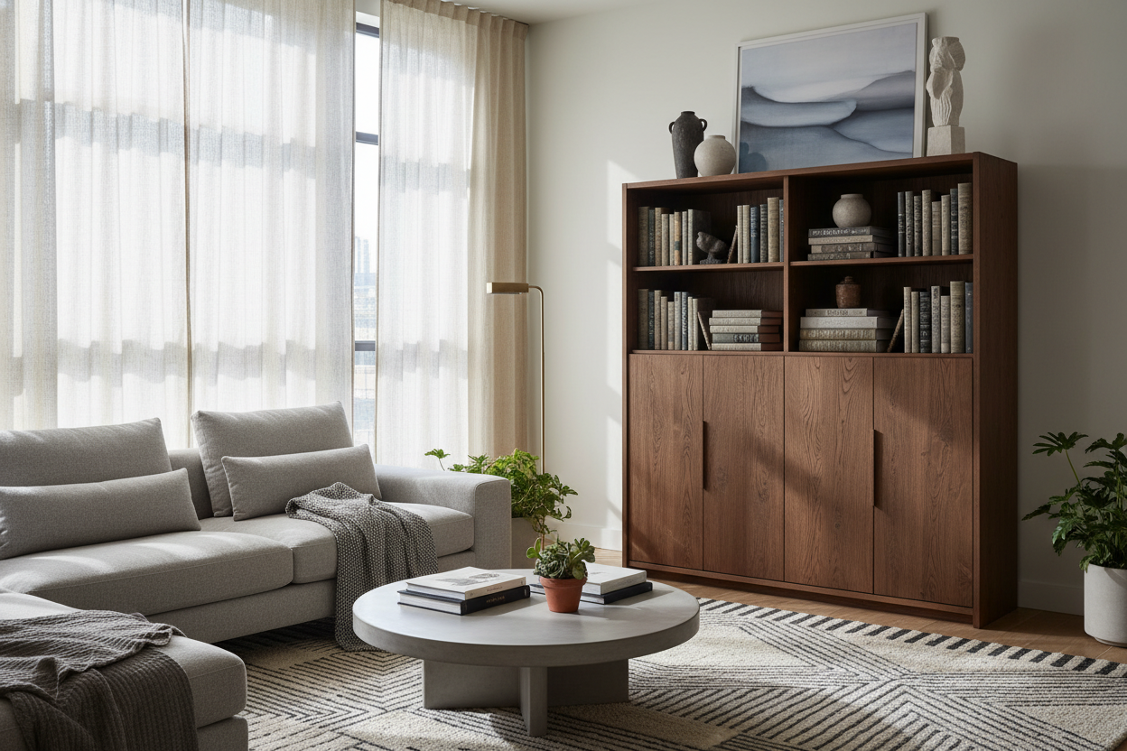 The Weight Limit Lie: Why You Need a Solid Wood Tall Cabinet