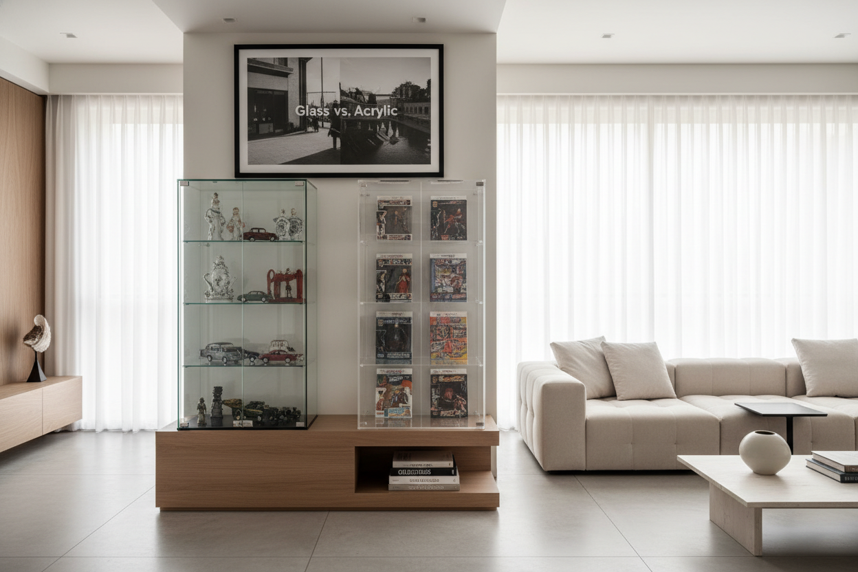 I Tested Glass vs. Acrylic: Which Collectible Display Case Is Better?