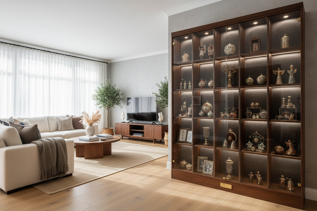 I Refuse to Box Up Heirlooms: Why I Use a Display Case for Ornaments