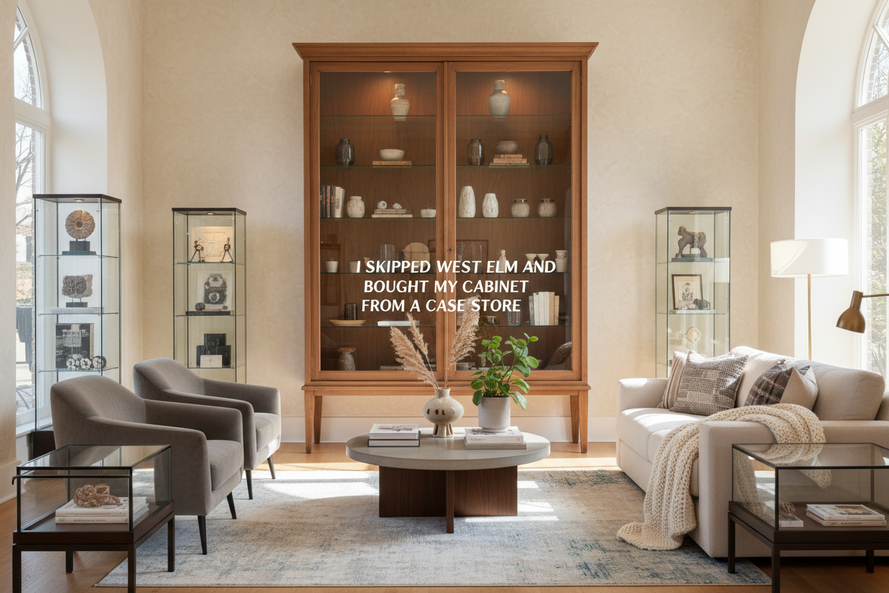 I Skipped West Elm and Bought My Cabinet From a Case Store