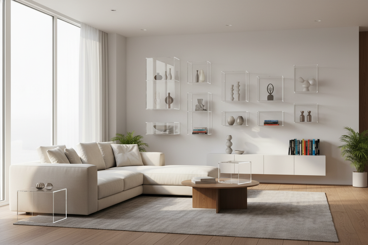 Do Clear Plastic Display Cases Actually Look Cheap in a Home?