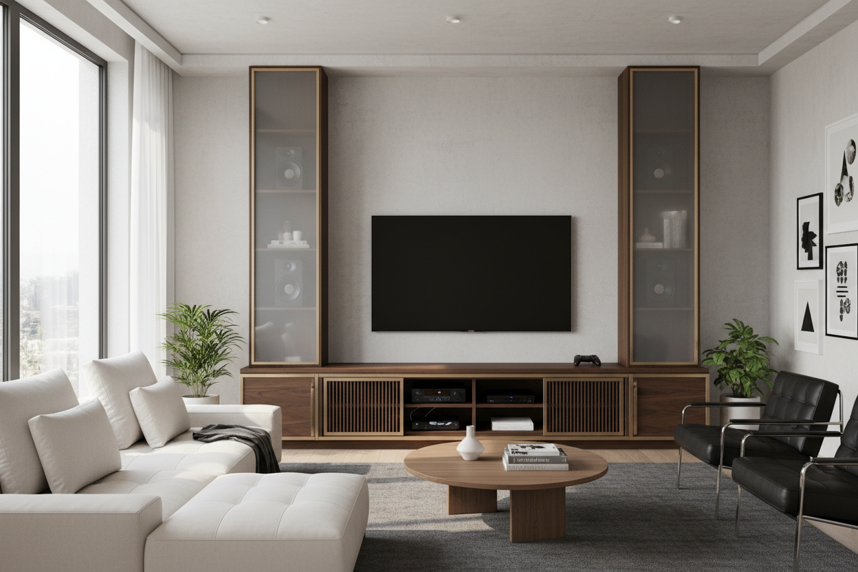 Finding a Stand for TV Receiver That Doesn't Look Like a Server Rack