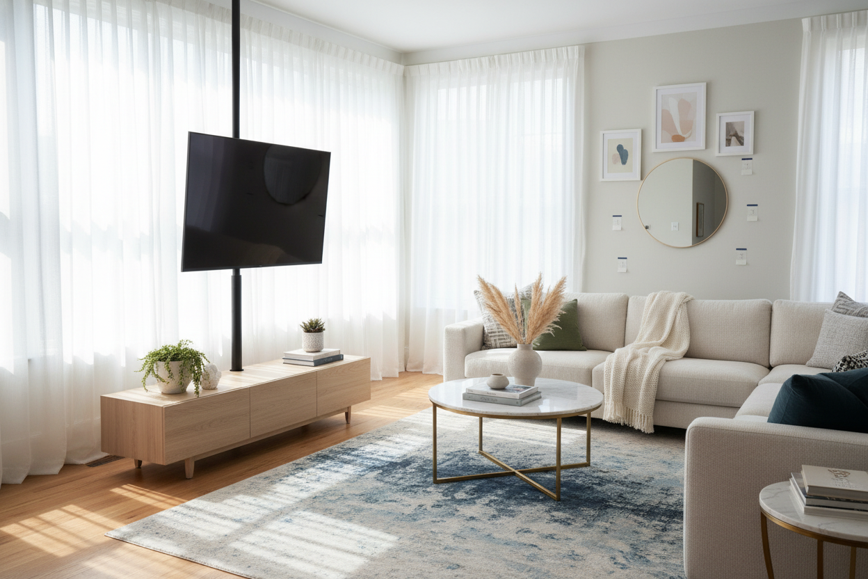 Are Hole Less TV Mount Systems Actually Safe for Renters?
