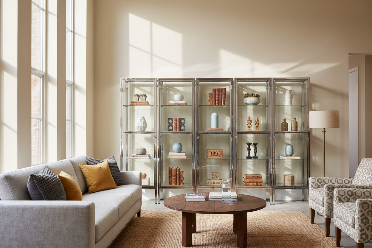 I Gave Up Dusting and Finally Bought Glass Door Display Cases