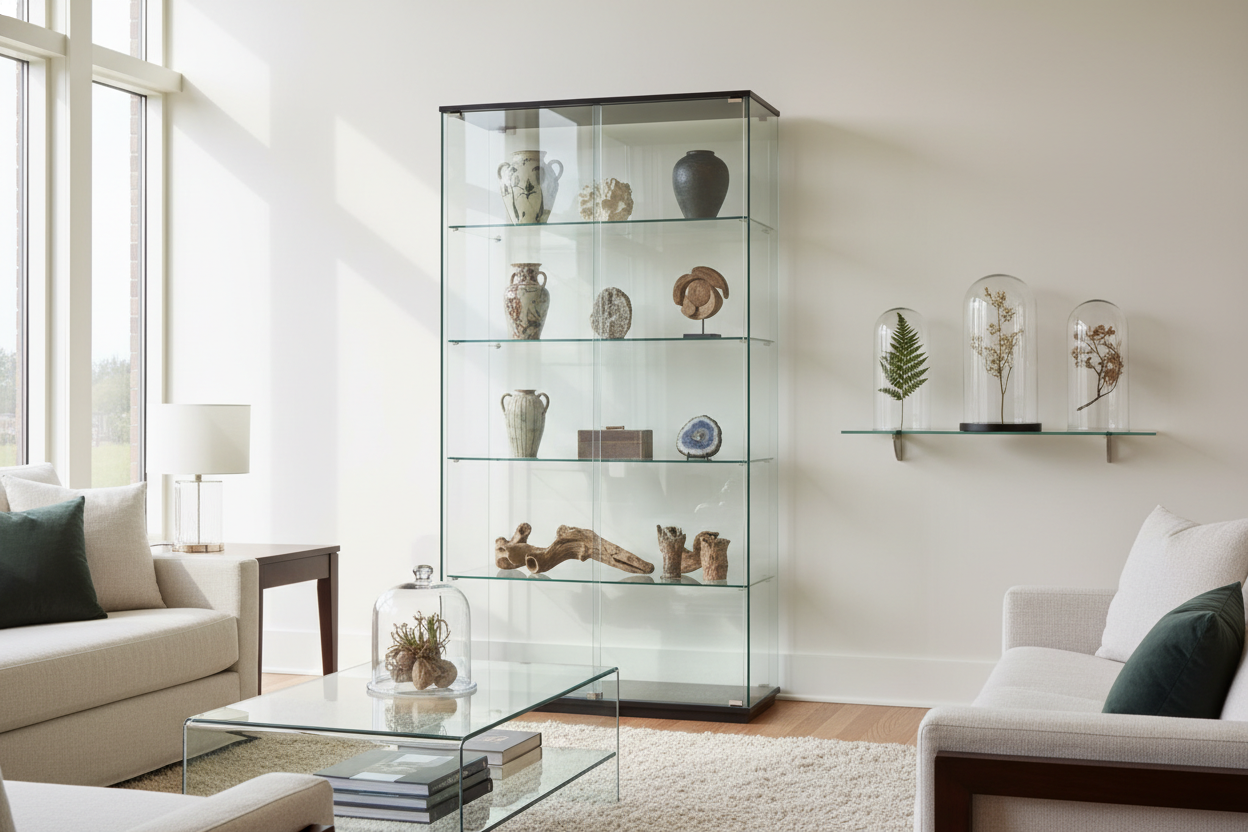 3 Rules for Using Glass for Display Without Looking Like a Store