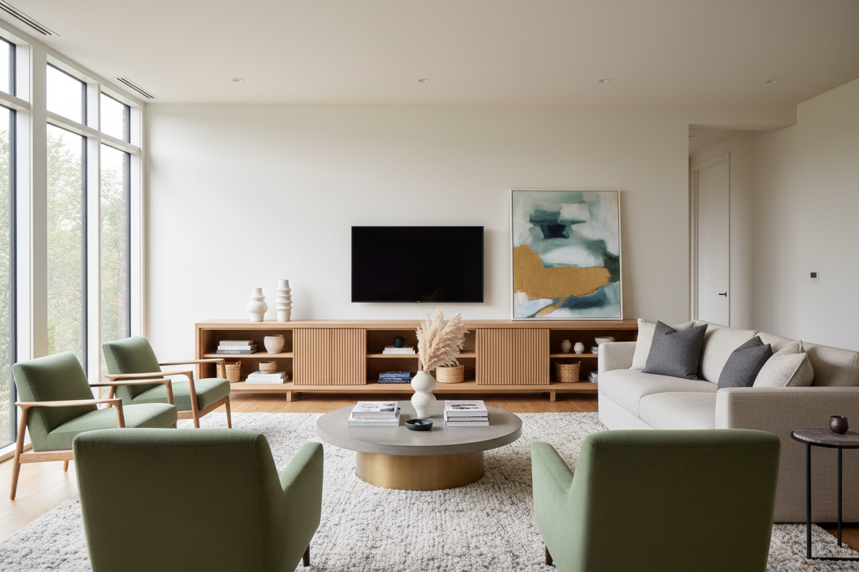 Standard Consoles Are Too Short: Why I Chose a Sideboard for TV Stand