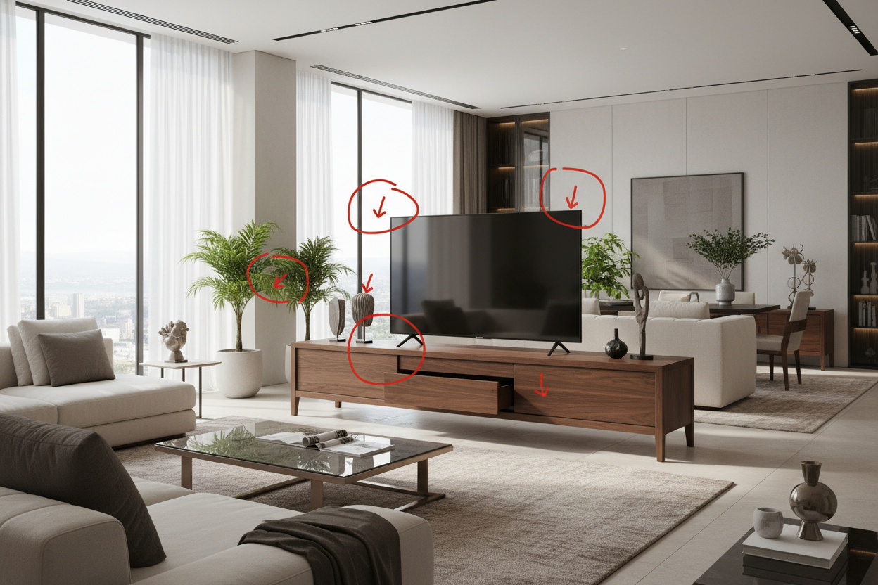 The 3 Structural Flaws to Check on 72 Inch Television Stands