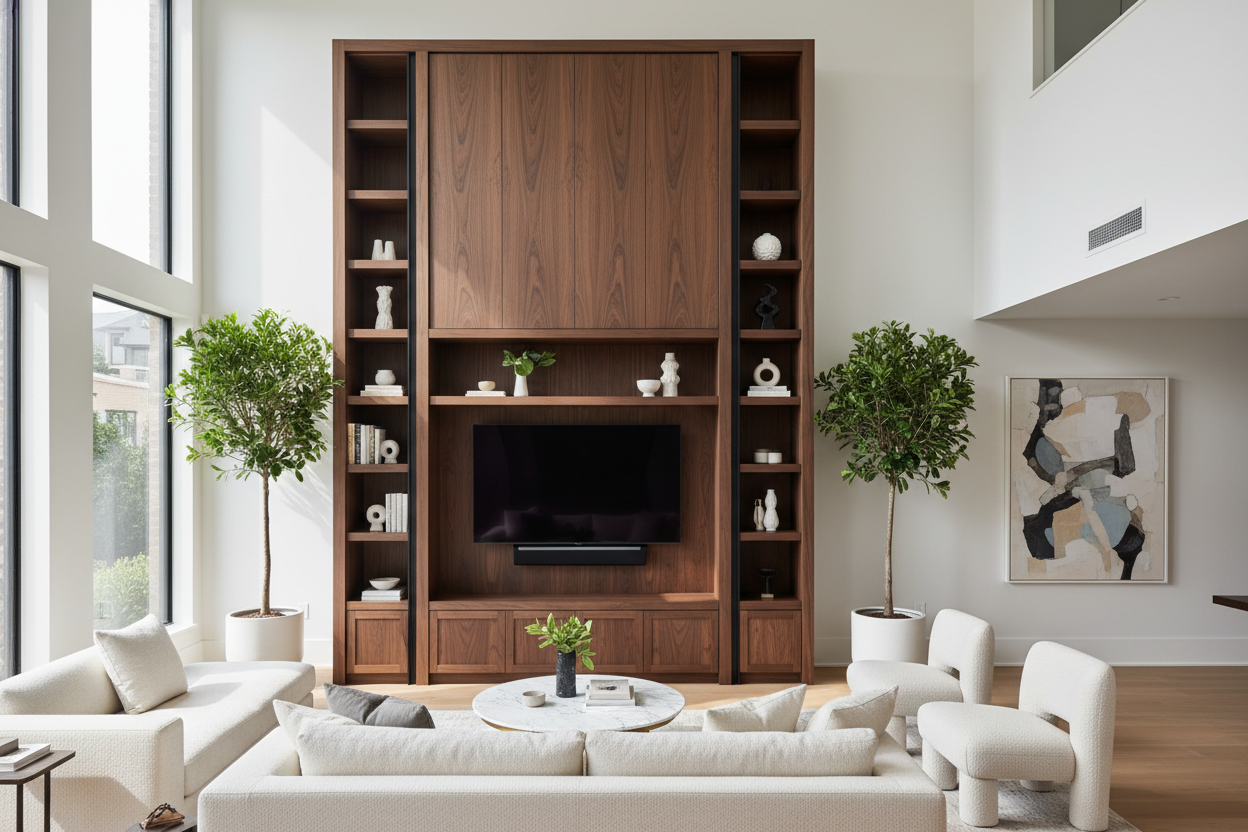 A Tall Entertainment Unit Will Make Your Ceilings Look Way Higher