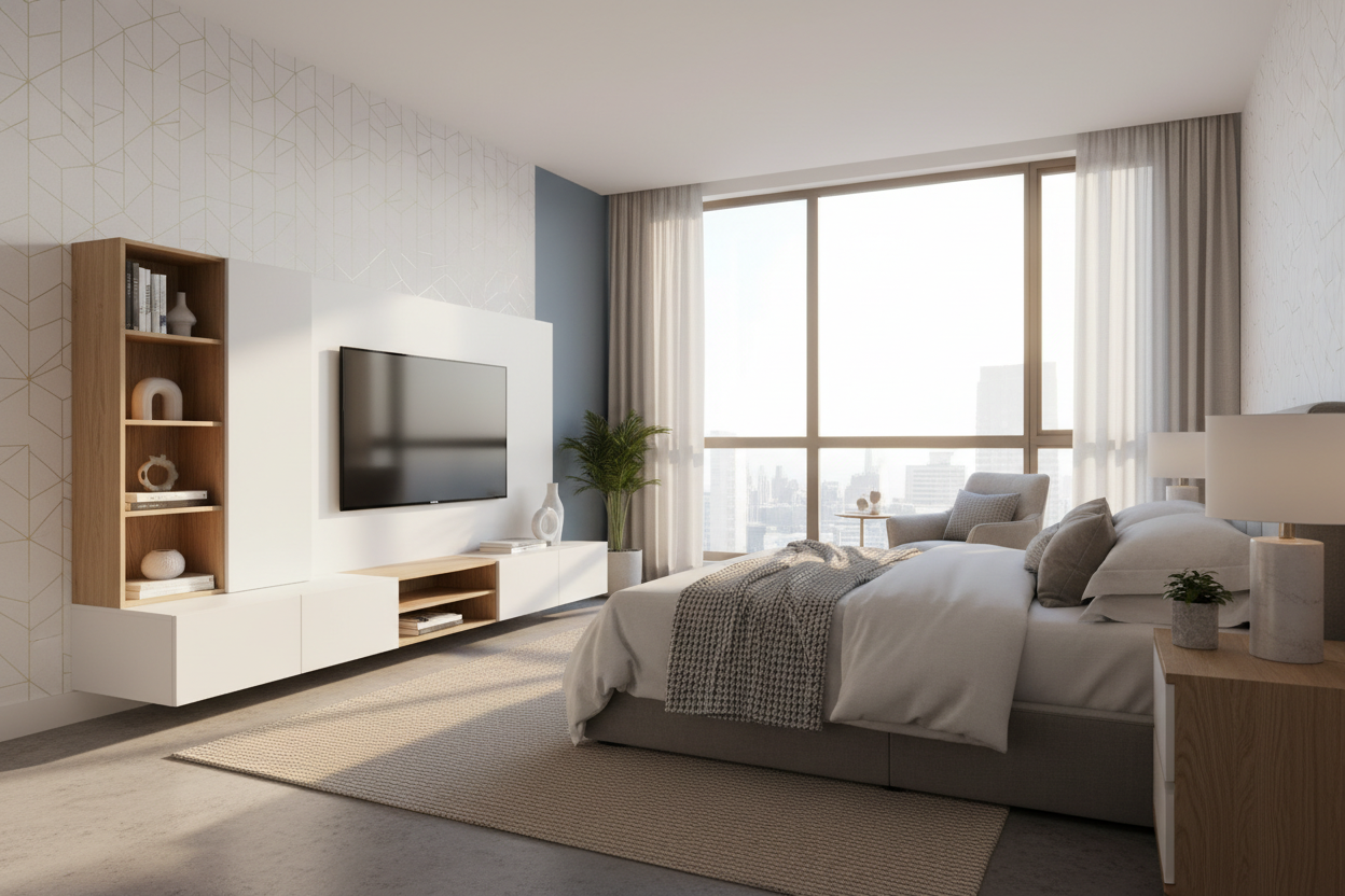 Why a 48 Inch Tall Entertainment Center is the Ultimate Bedroom Hack
