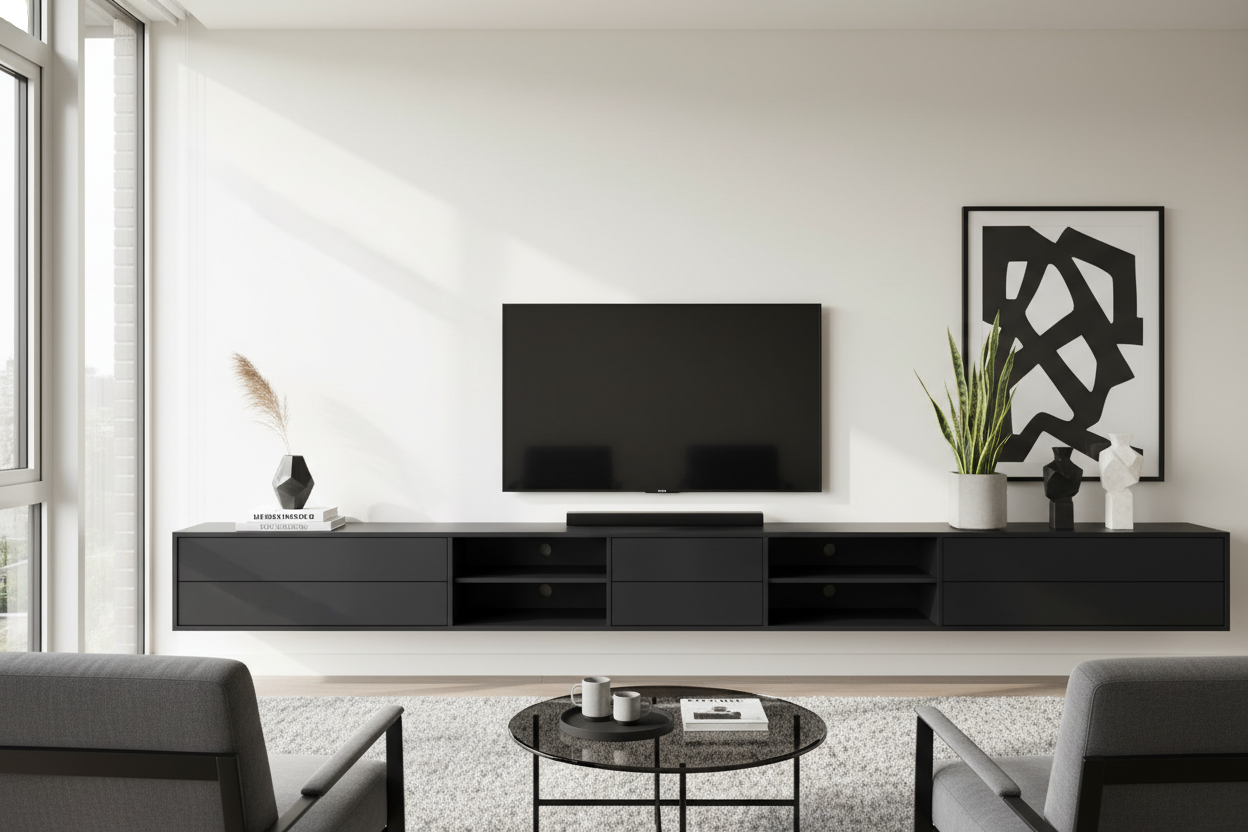 The Case for Keeping Your Entertainment Units Black and Minimalist
