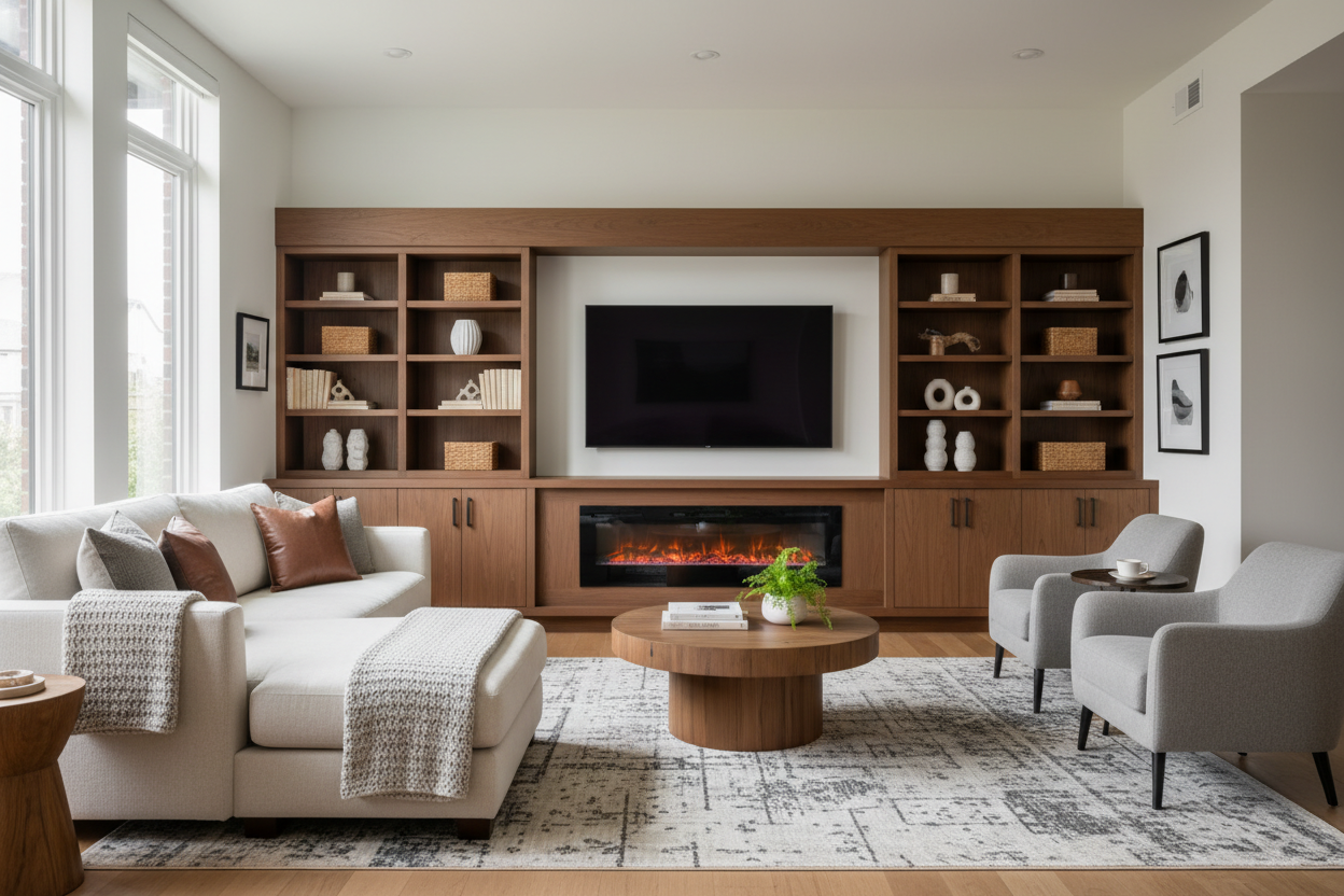 Are Entertainment Units with Fireplaces Tacky? (My Honest Review)