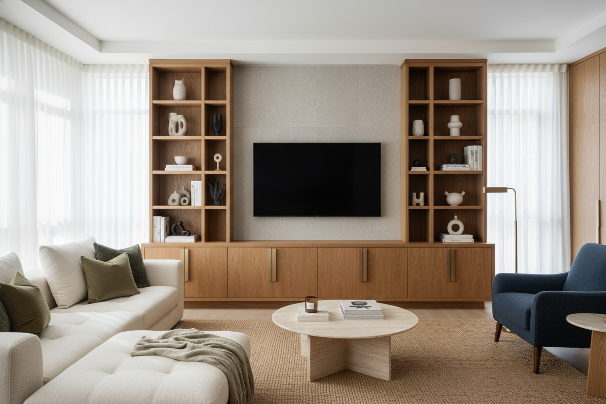 The 3 Entertainment Center Ideas That Actually Look Like Furniture