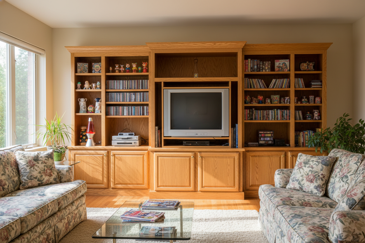 Why I Actually Miss the Giant 90s Entertainment Center