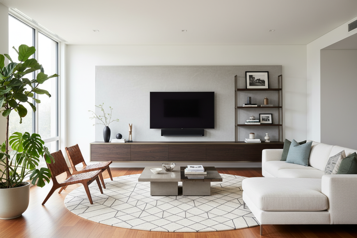 The Thin Line Between a Fancy Entertainment Center and a Tacky One