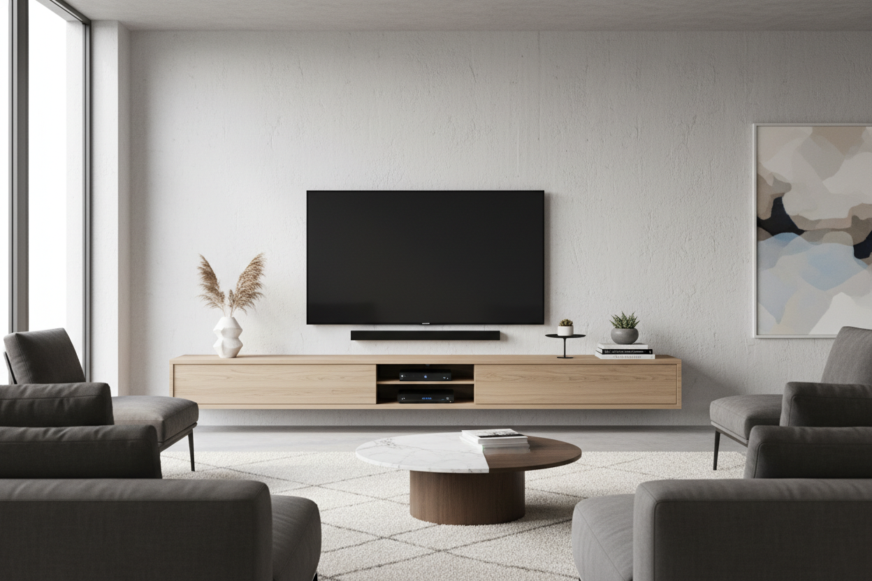 Can a Television Entertainment Center Actually Look Minimalist?