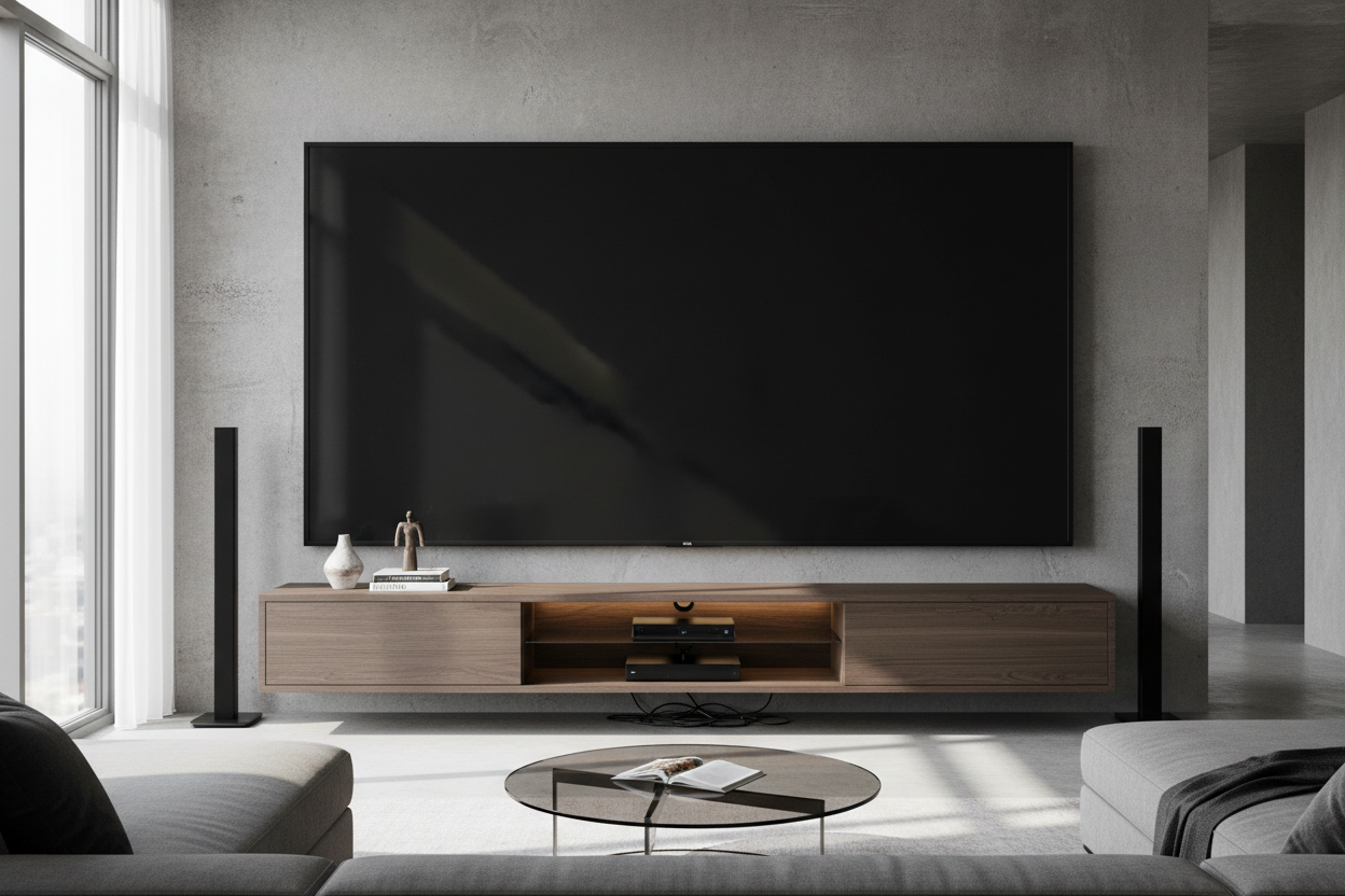 Why Your Entertainment Center for 85 Inch TV Looks Unbalanced