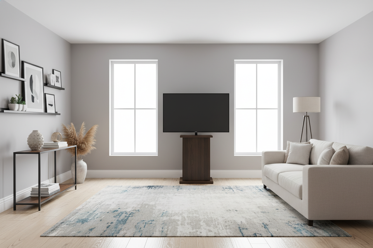 Your Bedroom TV Is Too Low (Try a TV Stand 48 Inches Tall)