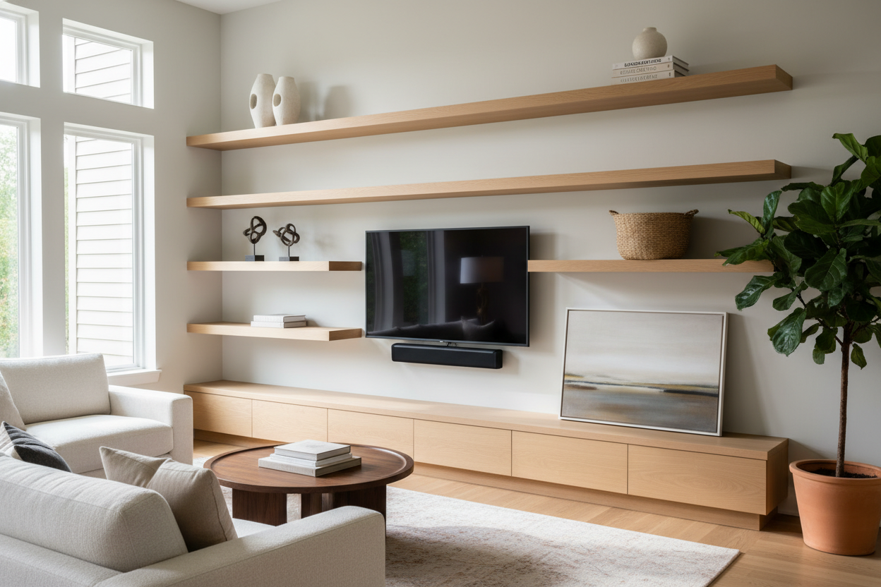 Stop Putting Tiny Knick-Knacks on Entertainment Unit Shelves