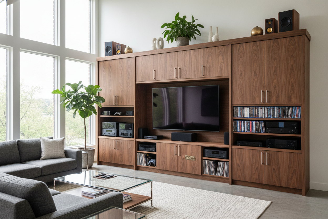 Stop Buying Tiny Consoles: You Need Real Cabinets for Home Theater