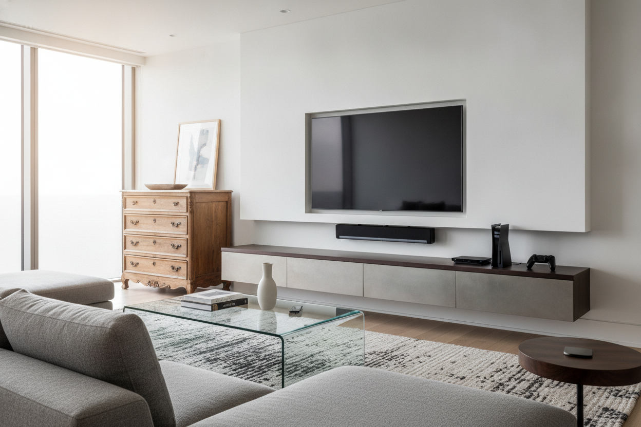 Stop Putting Your Modern TV on Clunky Old Furniture