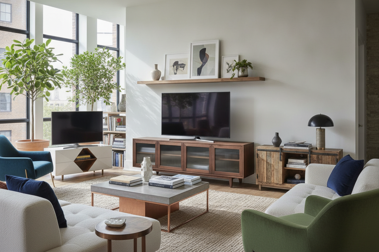 Where Can I Find TV Stands That Aren't Dorm Furniture?