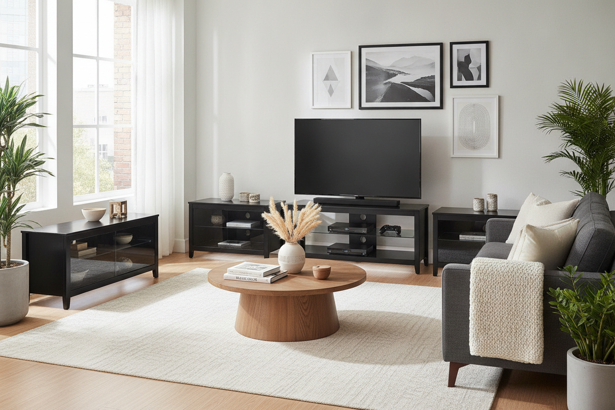 I Was Terrified of TV Sag, So I Bought a Whalen 60 Inch TV Stand