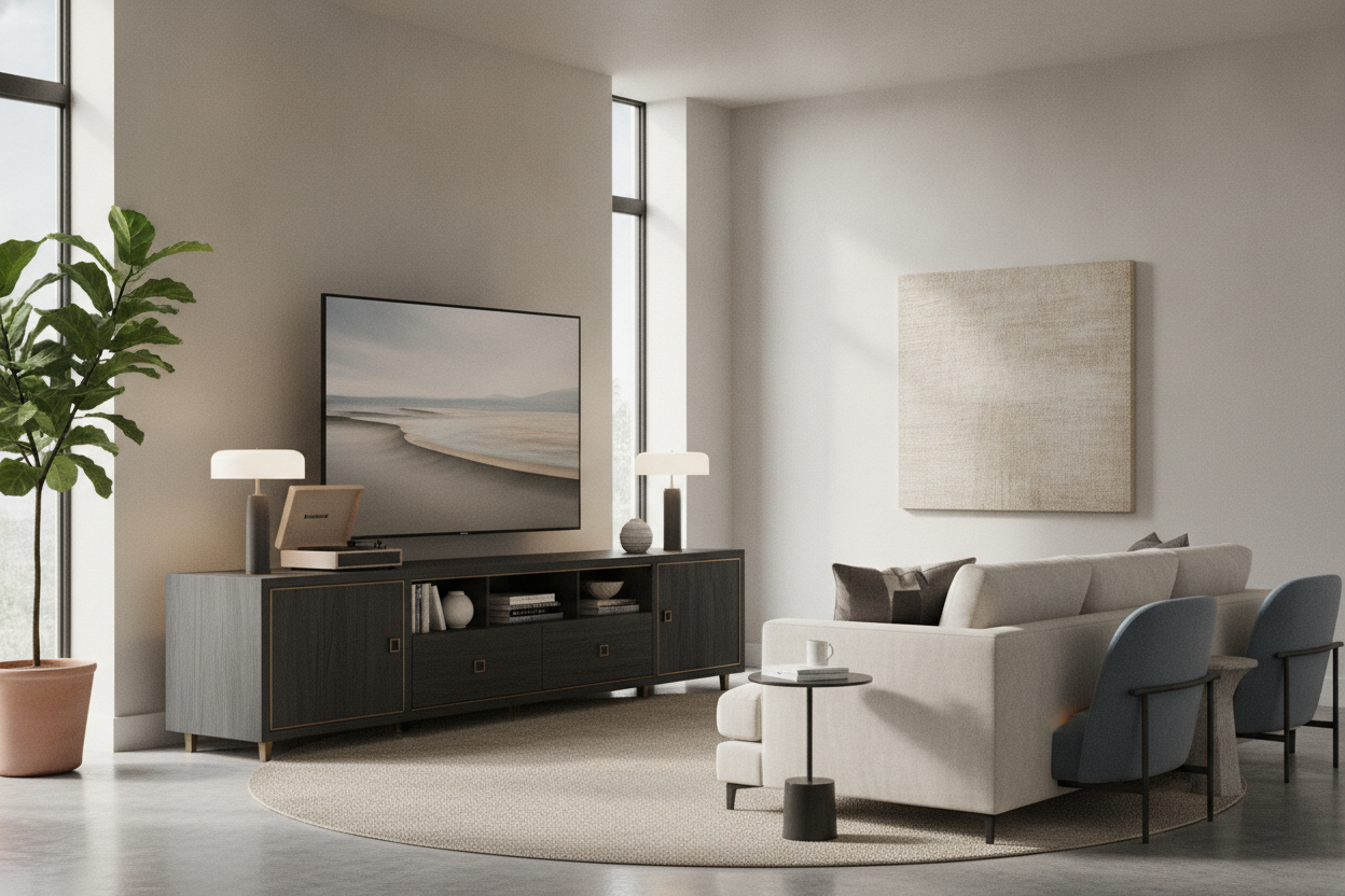 Your Giant Screen Looks Ridiculous Without a TV Stand 80 Inch Wide