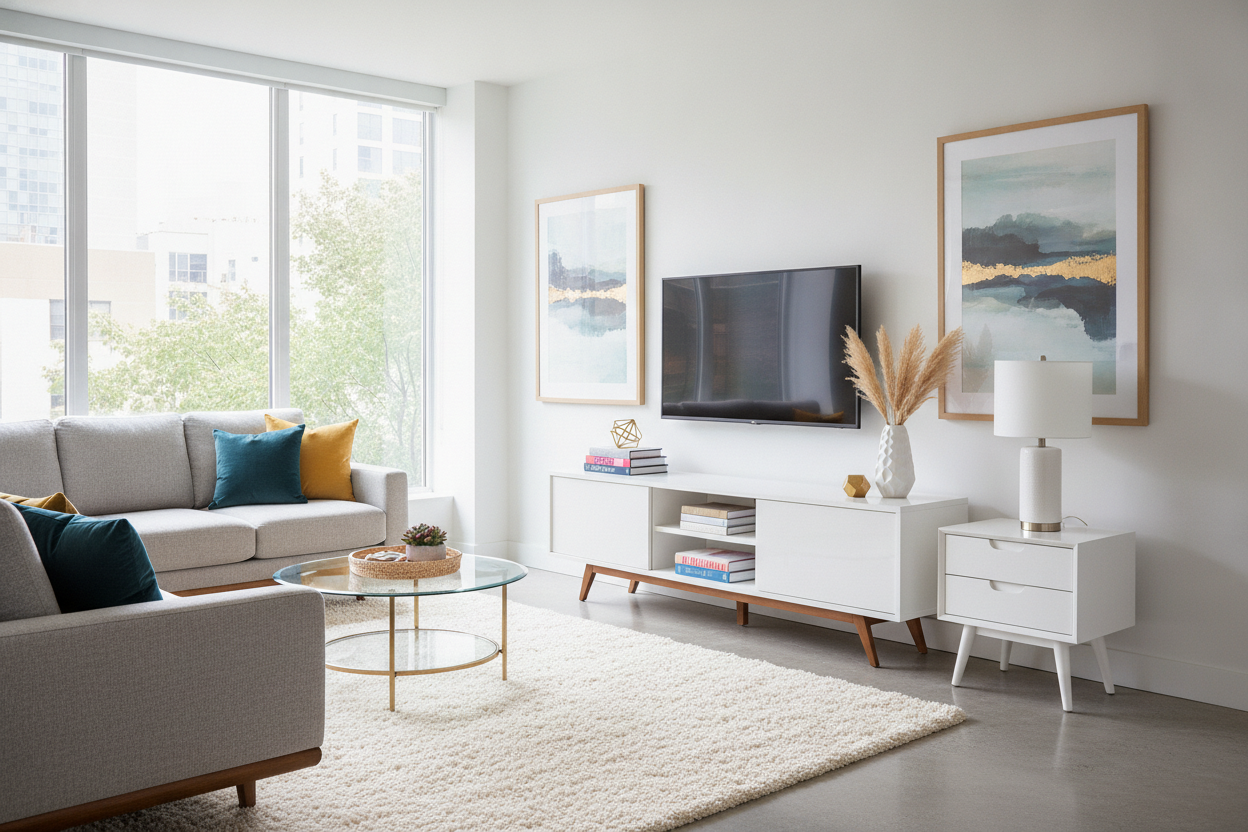 Why I Recommend Mid Century Modern White TV Stands Over Walnut