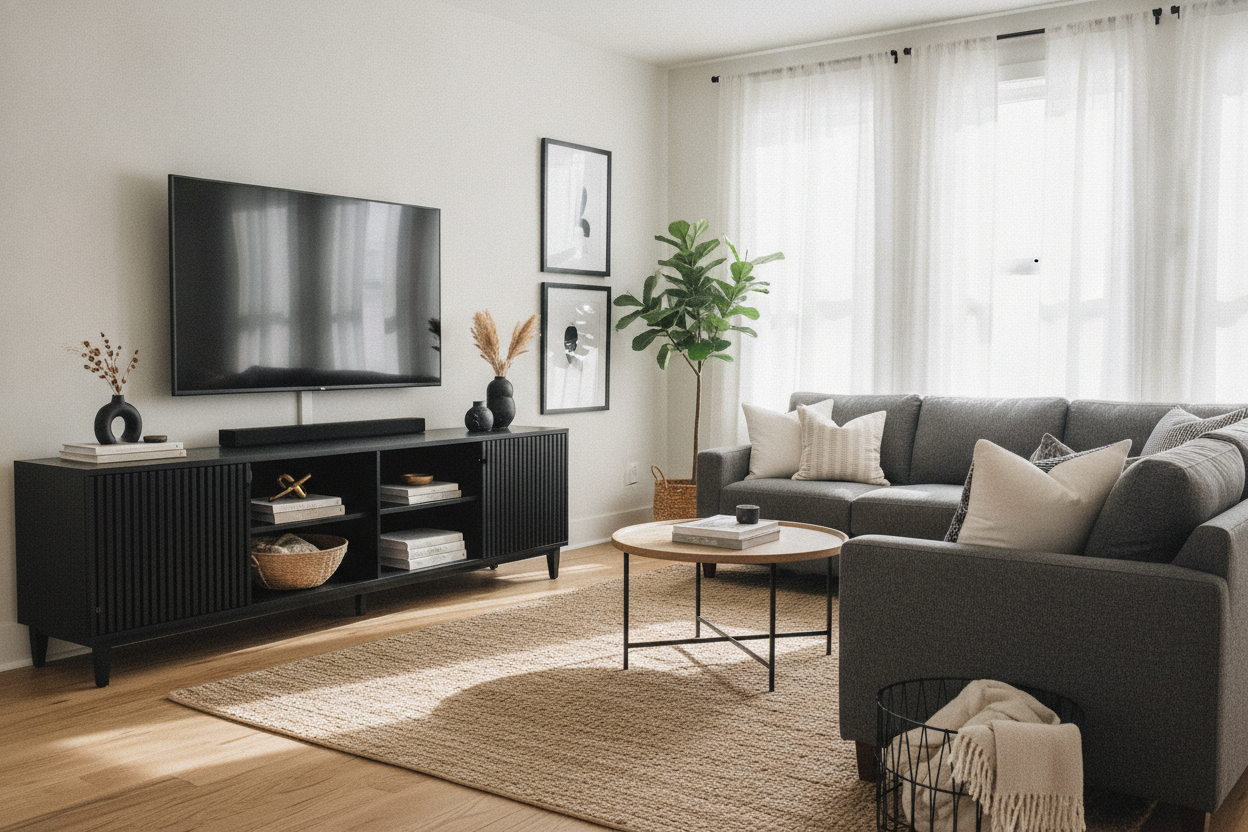 I Built a Wayfair TV Stand (Black) So You Don't Have To Guess