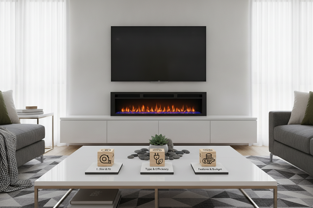 3 Rules for Buying a Replacement Fireplace Insert for TV Stand