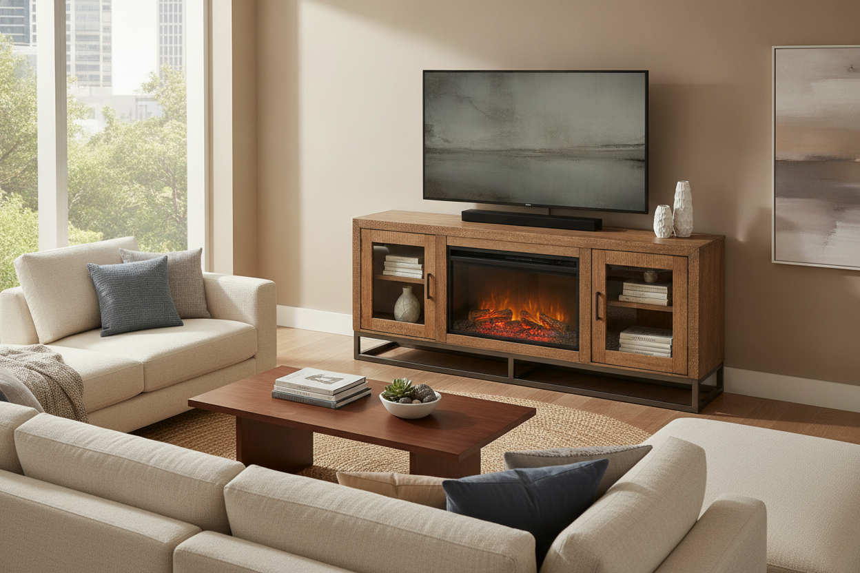 Is the Signature Design by Ashley TV Stand With Fireplace Worth It?