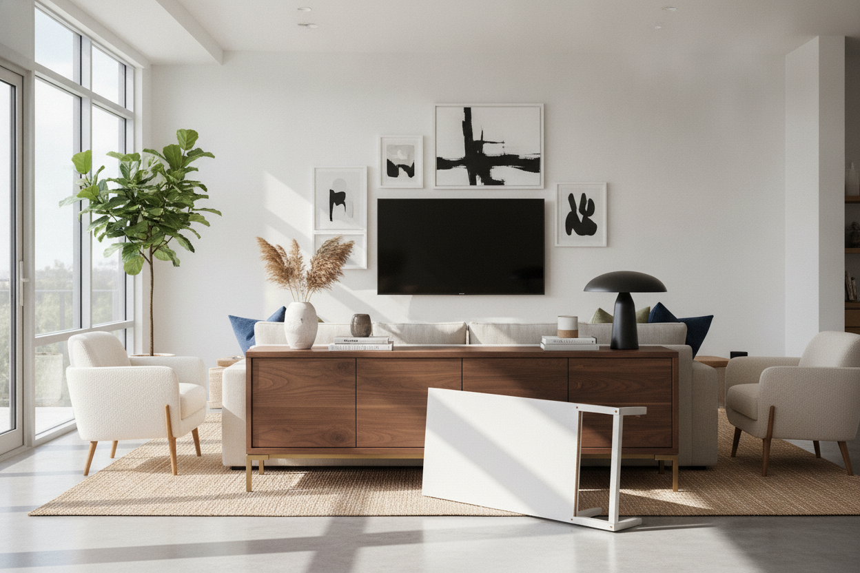 Why I Finally Traded My Flimsy Stand for a 62 Inch Media Console