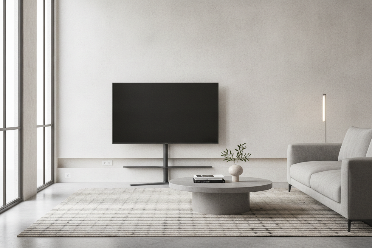 Stop Tripping Over Your Console: Try a Slim TV Stand for 65 Inch TV