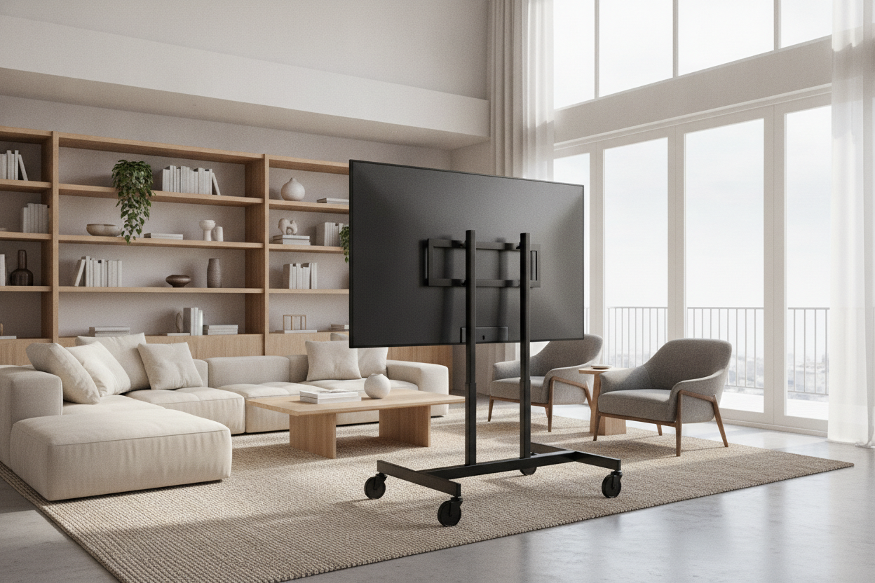 My Terrifying Quest to Find a Rolling TV Stand for 85 Inch TV