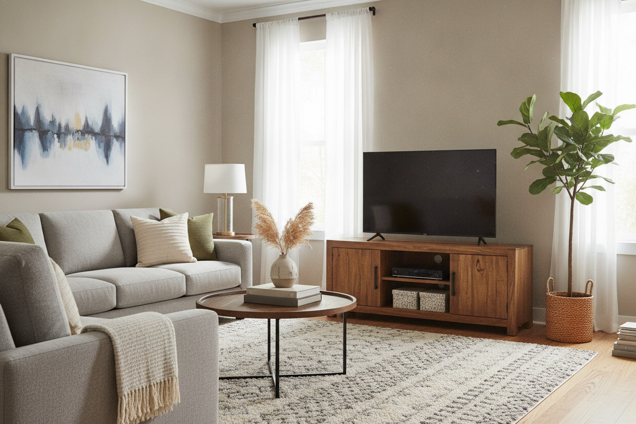 Your Flimsy Console Is Sagging: Why I Bought a Simpli Home TV Stand
