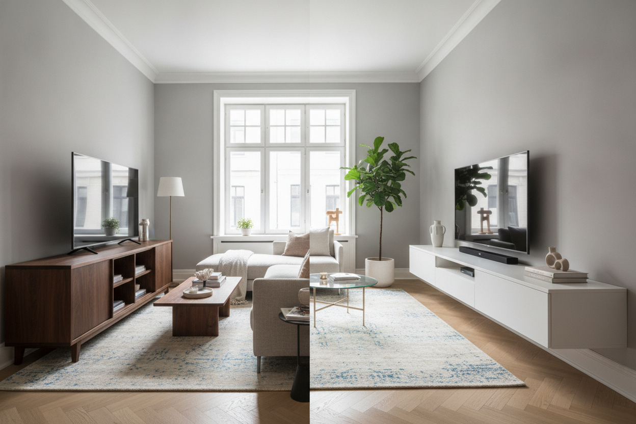 Why Most Television Stand Models Shrink Your Living Room