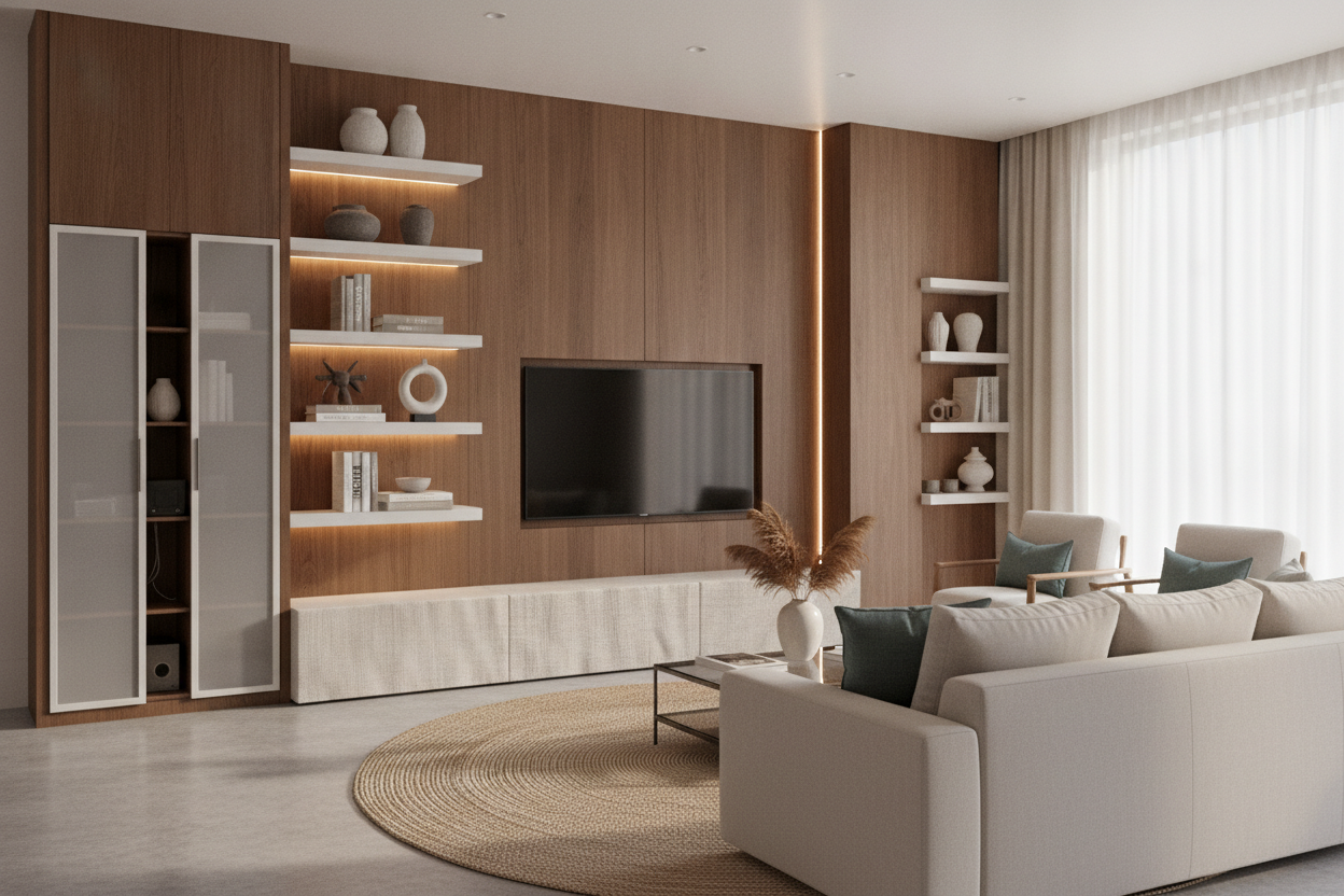 The Best Television Storage Ideas Don't Look Like TV Stands