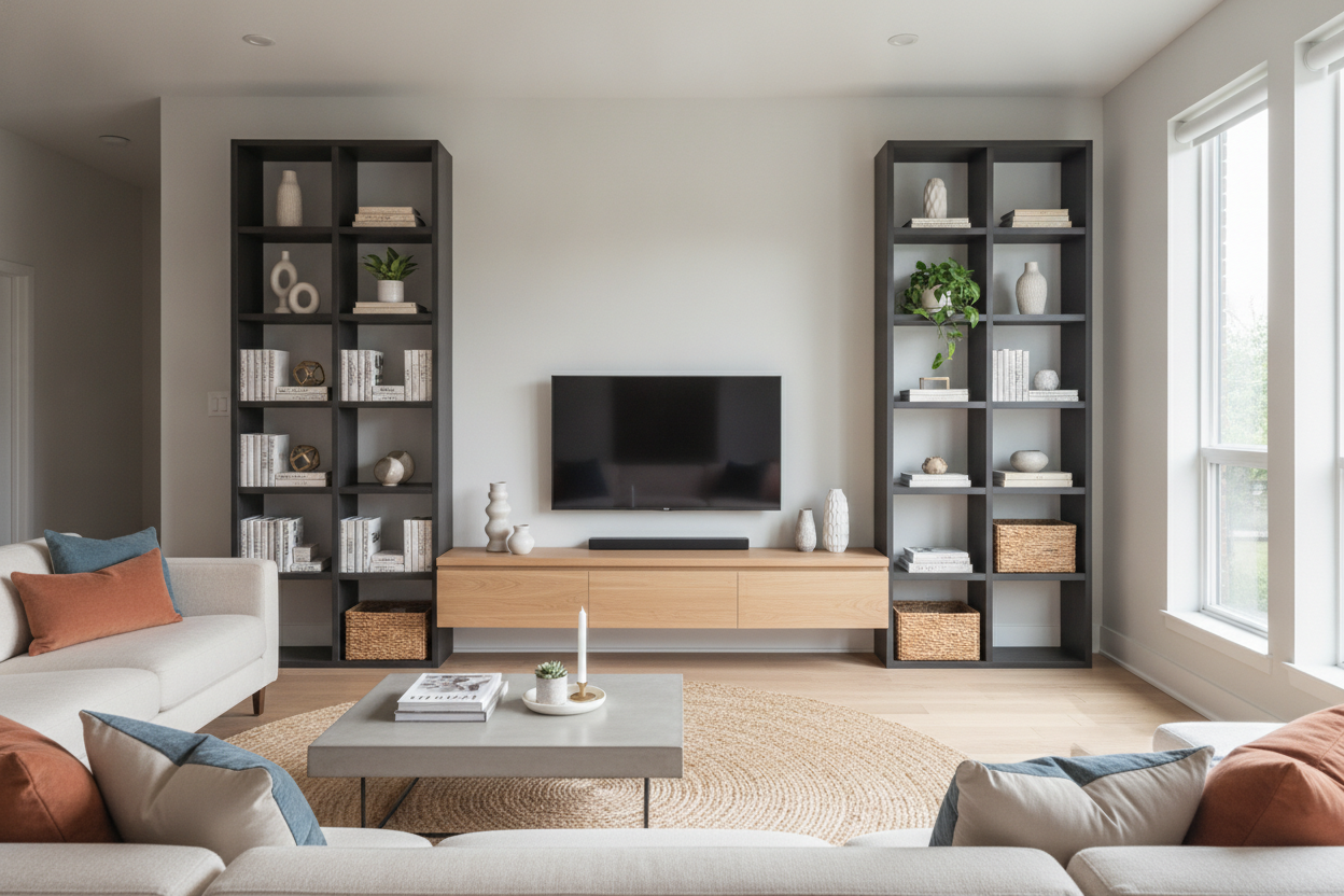 Your Living Room Doesn't Need a Custom Built In Entertainment Cabinet