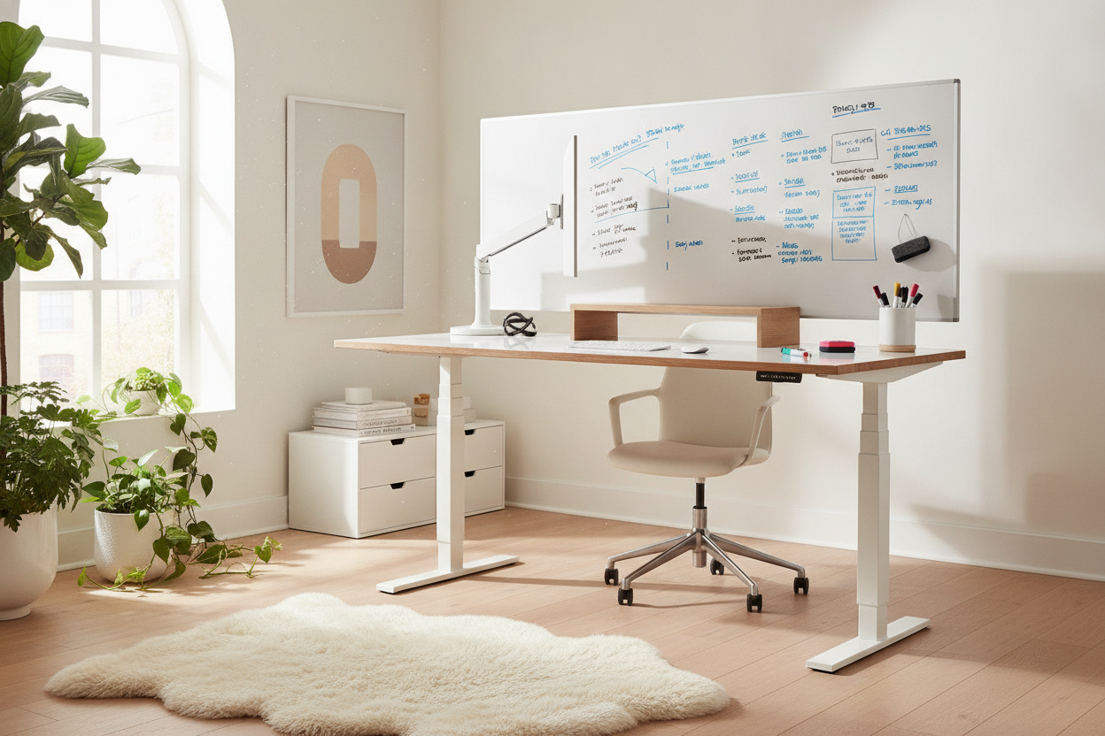 I Swapped to a Standing Desk Whiteboard (And Trashed My Sticky Notes)