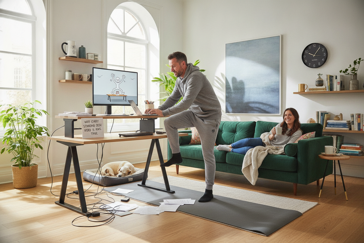 Why Every Standing Desk Funny Video You See is 100% True