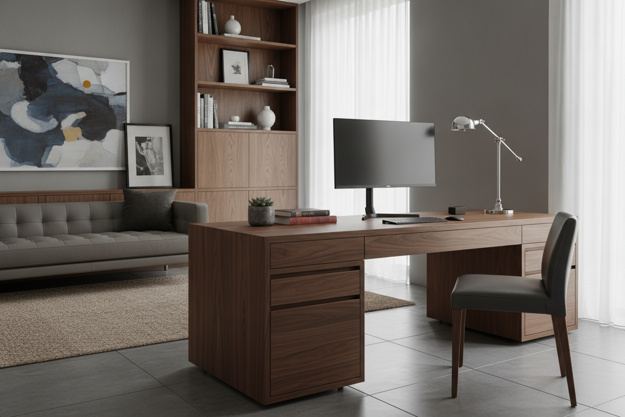 Why Are Most Men's Desks Still So Hideously Bulky?